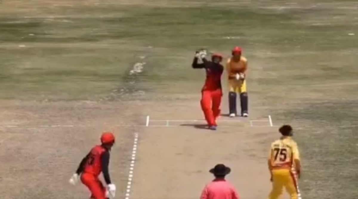 Watch Sediqullah Atal scores 48 runs in an over with 7 sixes in Kabul Premier League Cricket News