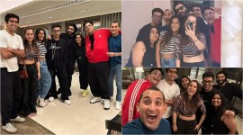 Karan Johar hosts Kusha Kapila, Arjun Kapoor, Sumukhi Suresh