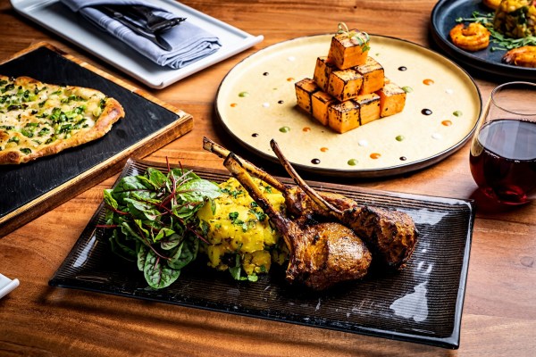 Kismet, in the charming waterfront town of Alexandria, is a modern Indian fine dining joint