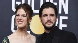 Game of Thrones actors Kit Harington and Rose Leslie