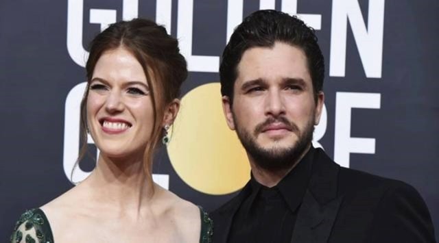Game of Thrones actors Kit Harington and Rose Leslie