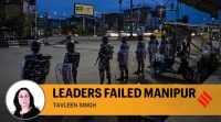 tavleen singh writes on manipur violence and the lack of political will and leadership in controlling the crisis