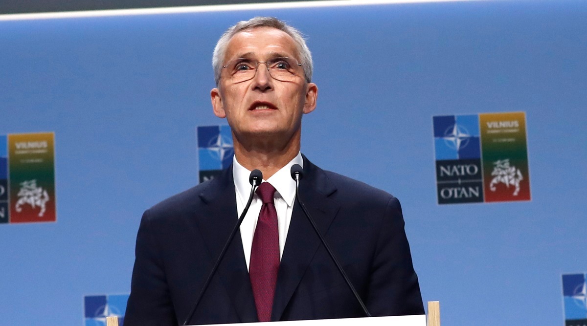 NATO Secretary General Jens Stoltenberg, ukraine, indian express
