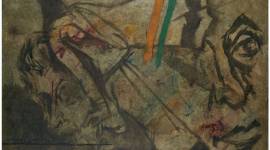 MF Husain, painting, landscapes, delhi exhibition, indian express