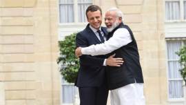 BJP, India NEWS, India proud, PM Modi, France’s highest civilian award, military honour, President Emmanuel Macron, indian express, indian express news,