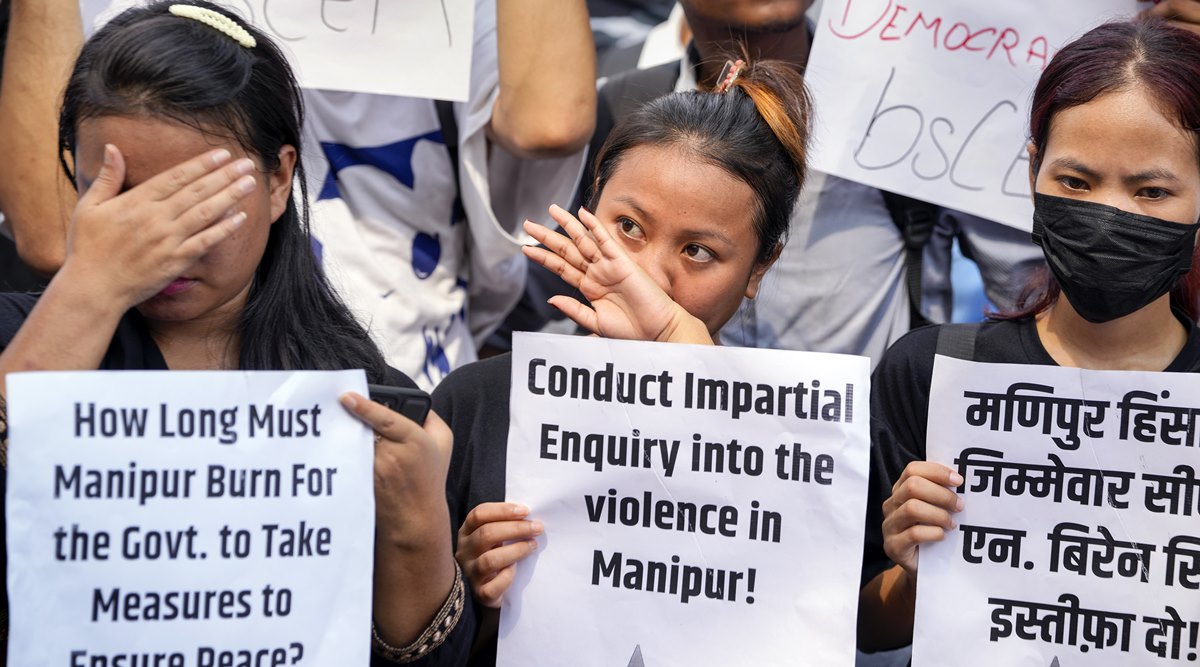 Cbi To Probe Sexual Assault Video Centre Will Seek Trial Outside Manipur Amit Shah India 