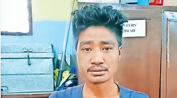While Manipur police confirmed that four people were arrested as of Thursday night, the identity of only one — Huirem Herodas Meitei, 32 — was confirmed.