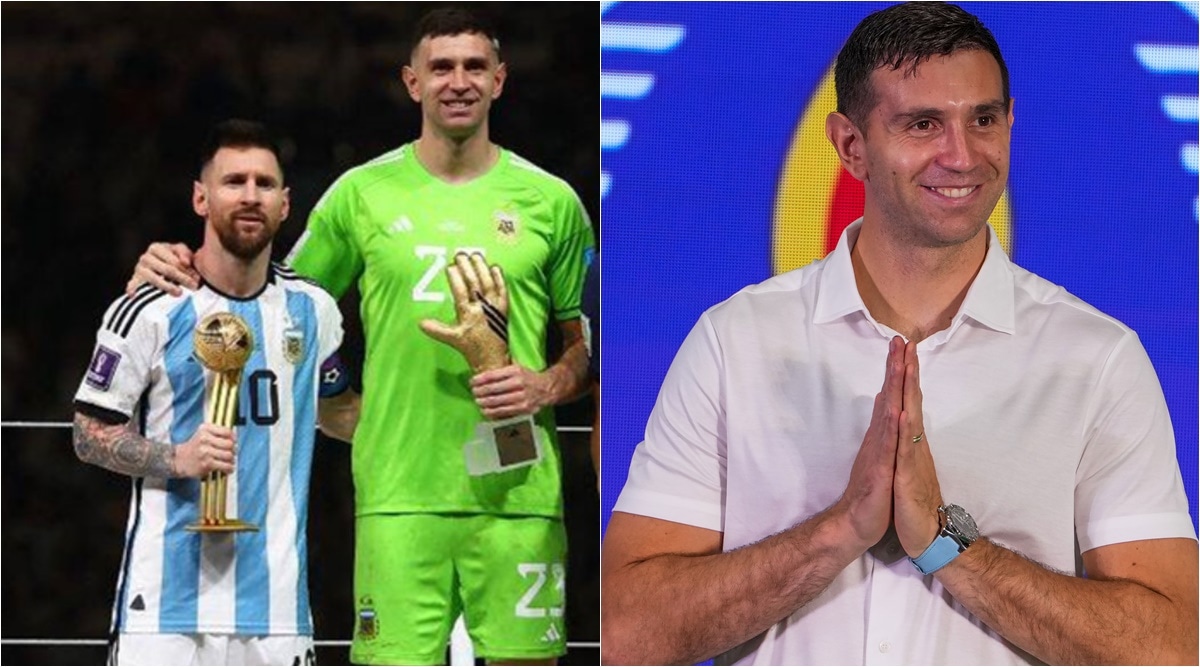 Argentine goalie Martinez gets a hero's welcome in his home town