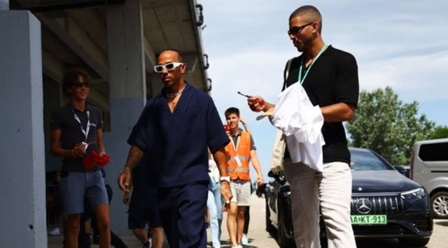 Mercedes' Lewis Hamilton