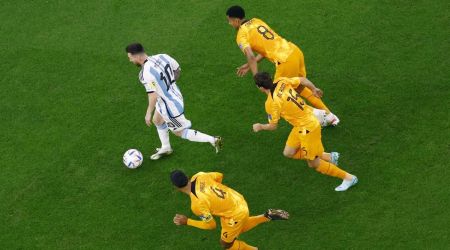 Messi vs Netherlands assist