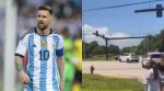 Lionel Messi car crash
