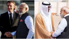 Modi's France and UAE visit