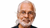 Namboothiri illustration Karuvattu Vasudevan Namboodiri, Karuvattu Vasudevan Namboodiri dies, Karuvattu Vasudevan Namboodiri death, Namboodiri no more, Namboodiri passes away, Indian Express, India news, current affairs