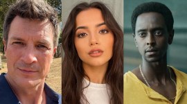 Nathan Fillion, Isabela Merced, Edi Gathegi