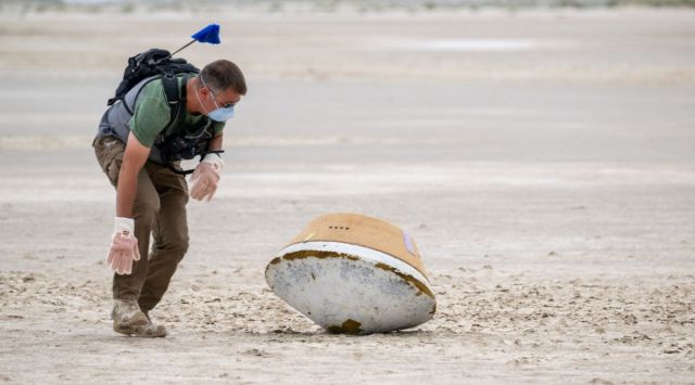 OSIRIS REX asteroid sample return rehearsal