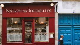 Bistrot des Tournelles, where the menu reads like a primer of French bistro cooking, near Place de la Bastille in Paris, June 27, 2023. (Joann Pai/The New York Times)