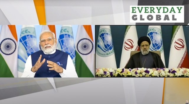 رئيس الوزراء الهندي والرئيس الإيراني في القمة 23 لمجلس رؤساء دول منظمة شانغهاي للتعاون 