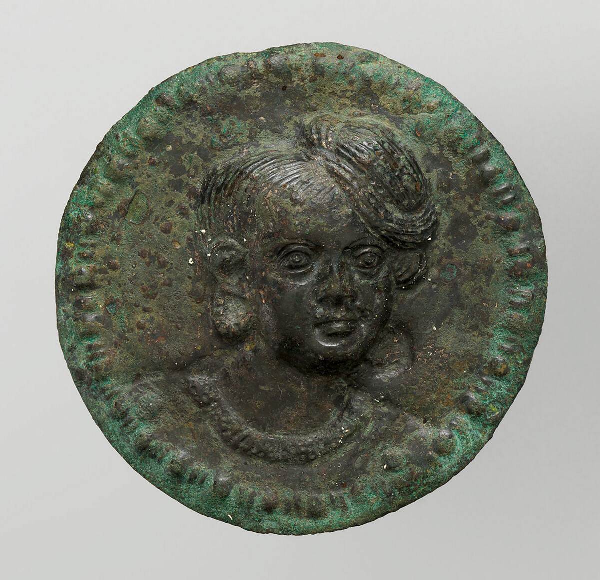 Buddhist artifacts displayed at the Met