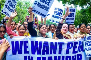 Video of women paraded naked & raped in Manipur sparks nationwide ...