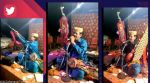 Pakistani folk singer shoots from gun on stage