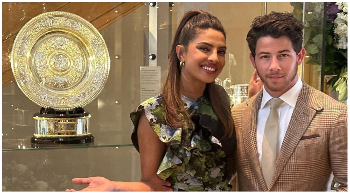 1200px x 667px - Priyanka Chopra giggles as Nick Jonas tries to untie her ponytail in a  moving car, watch video | Bollywood News - The Indian Express