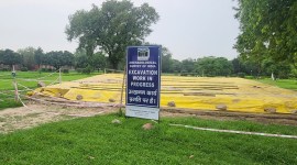 Delhi Purana Qila, reopening of Purana Qila, G20 Summit, rainy season, Archaeological Survey of India, fifth season of excavations, G20 delegates, Purana Qila excavations, indian express, indian express news