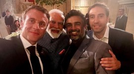 R Madhavan shares pictures with PM Narendra Modi, French President Emmanuel President Macron