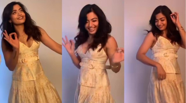 Rashmika Mandanna dances on Obsessed