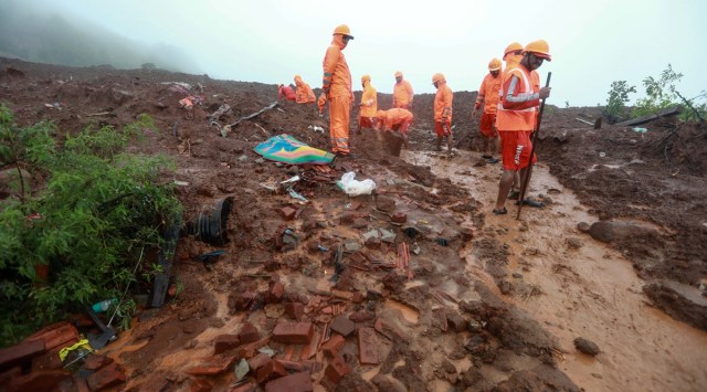 Muddy routes and inclement weather slow down rescue ops