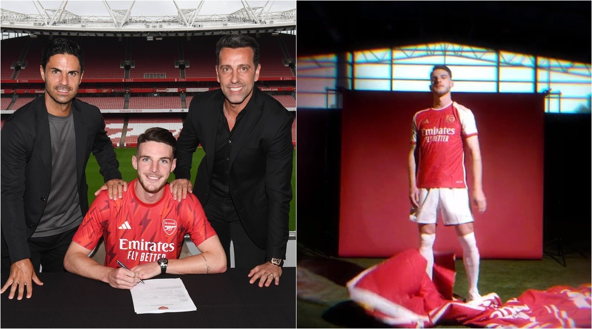 Arsenal sign midfielder Declan Rice from West Ham for record fee ...