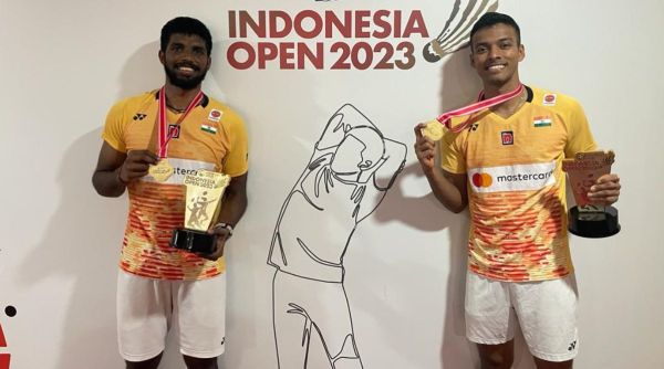Satwiksairaj Rankireddy and Chirag Shetty.