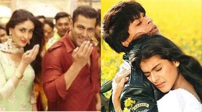 When Salman Khan and Kareena Kapoor recreated Shah Rukh Khan-Kajol's DDLJ  moment on stage. Watch | Bollywood News - The Indian Express