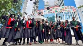 ‘Made friends, loved food’: 86 int’l students awarded degrees