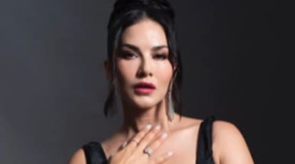414px x 230px - When Sunny Leone stunned in a plunging neckline gown | Fashion News - The  Indian Express