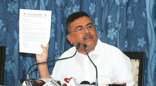 Mamata Banerjee, Saradha chit fund case, Suvendu Adhikari, engal Assembly and BJP MLA Suvendu Adhikari, West Bengal, Kolkata, Indian Express, current affairs