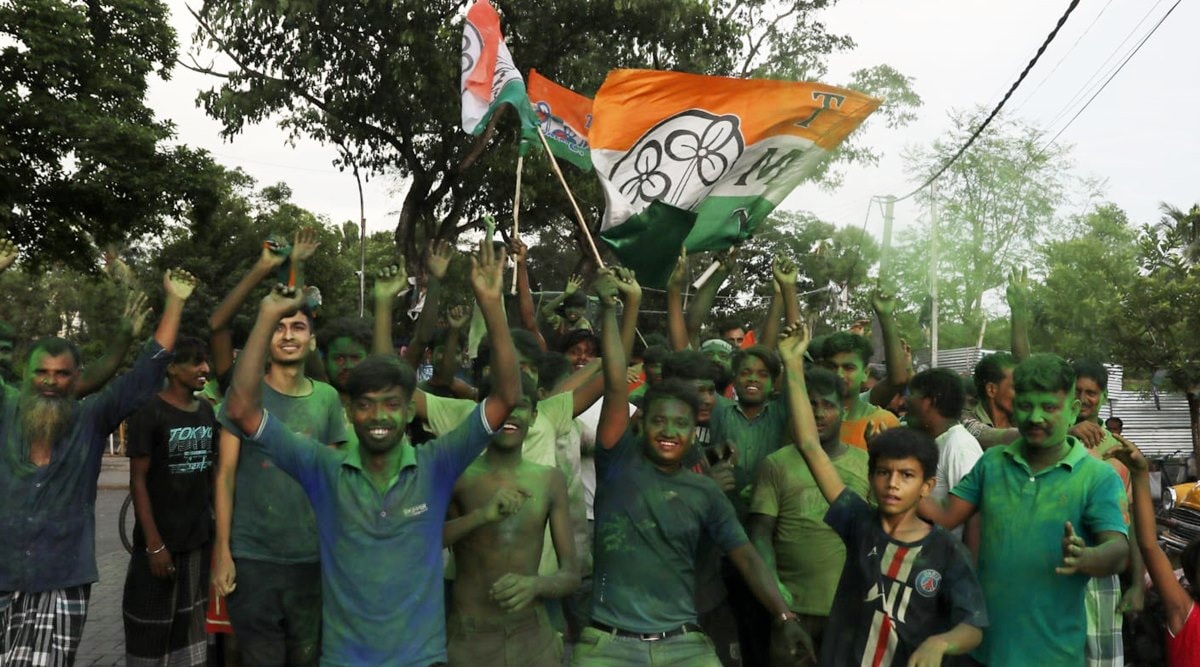 TMC Wins 34,901 Of Total 63,229 Gram Panchayat Seats In Bengal; BJP ...