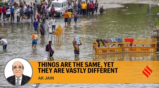 ak jain writes on delhi's history with yamuna flooding