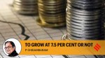 p chidambaram writes on india's economic growth