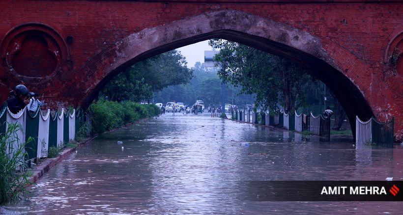Delhi yamuna levels, flooding