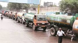 Pune demand for water tankers