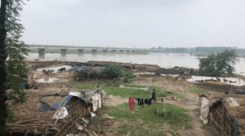 Banks of the river Sutlej