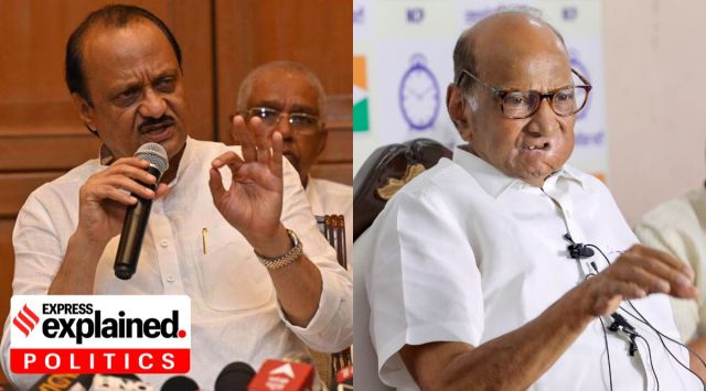 Sharad Pawar Ajit Pawar.