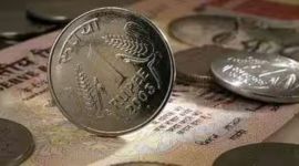 Rupee falls 32 paise to close at 82.24 against US dollar.