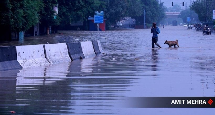 Delhi yamuna levels, flooding