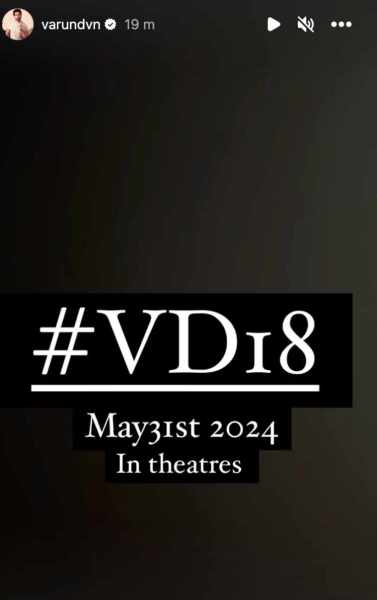 Varun Dhawan and Jawan director Atlee’s film VD18 gets a release date ...