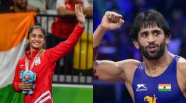 Asian Games: Bajrang Punia and Vinesh Phogat