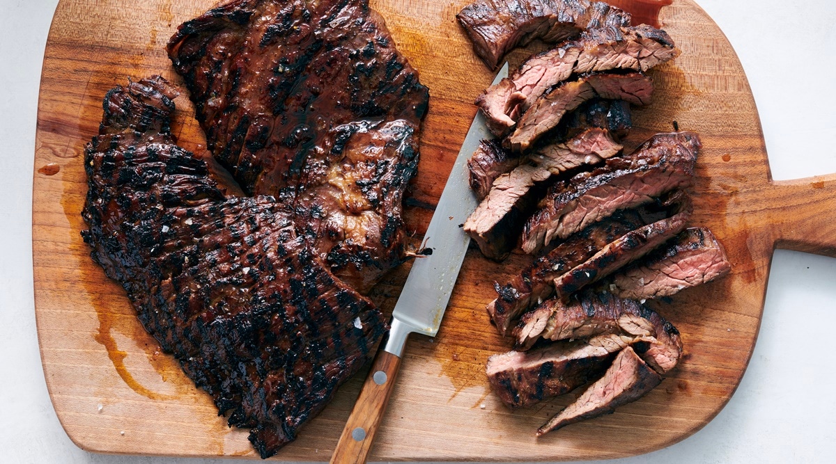 Grilled Flank Steak (Best Way to Cook) - Fifteen Spatulas