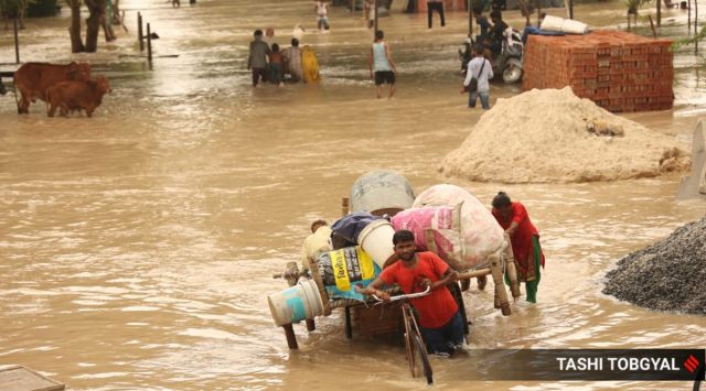 Kejriwal on Yamuna water levels