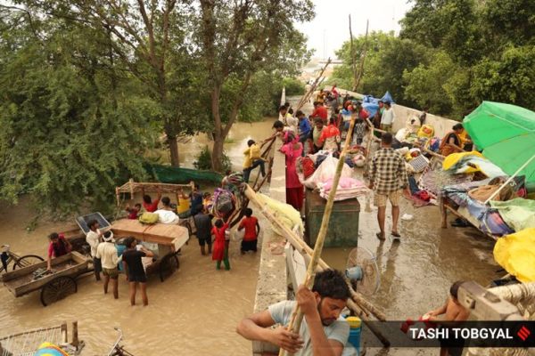 yamuna relief camp
