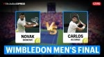 Wimbledon 2023 Final Live Score: Alcaraz vs Djokovic in final